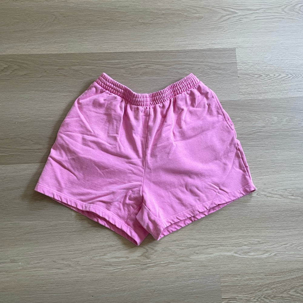 Skims cotton fleece short